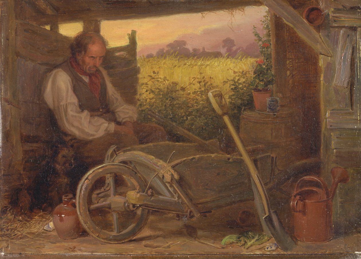 Az öreg kertész alkotó: Briton Riviere
