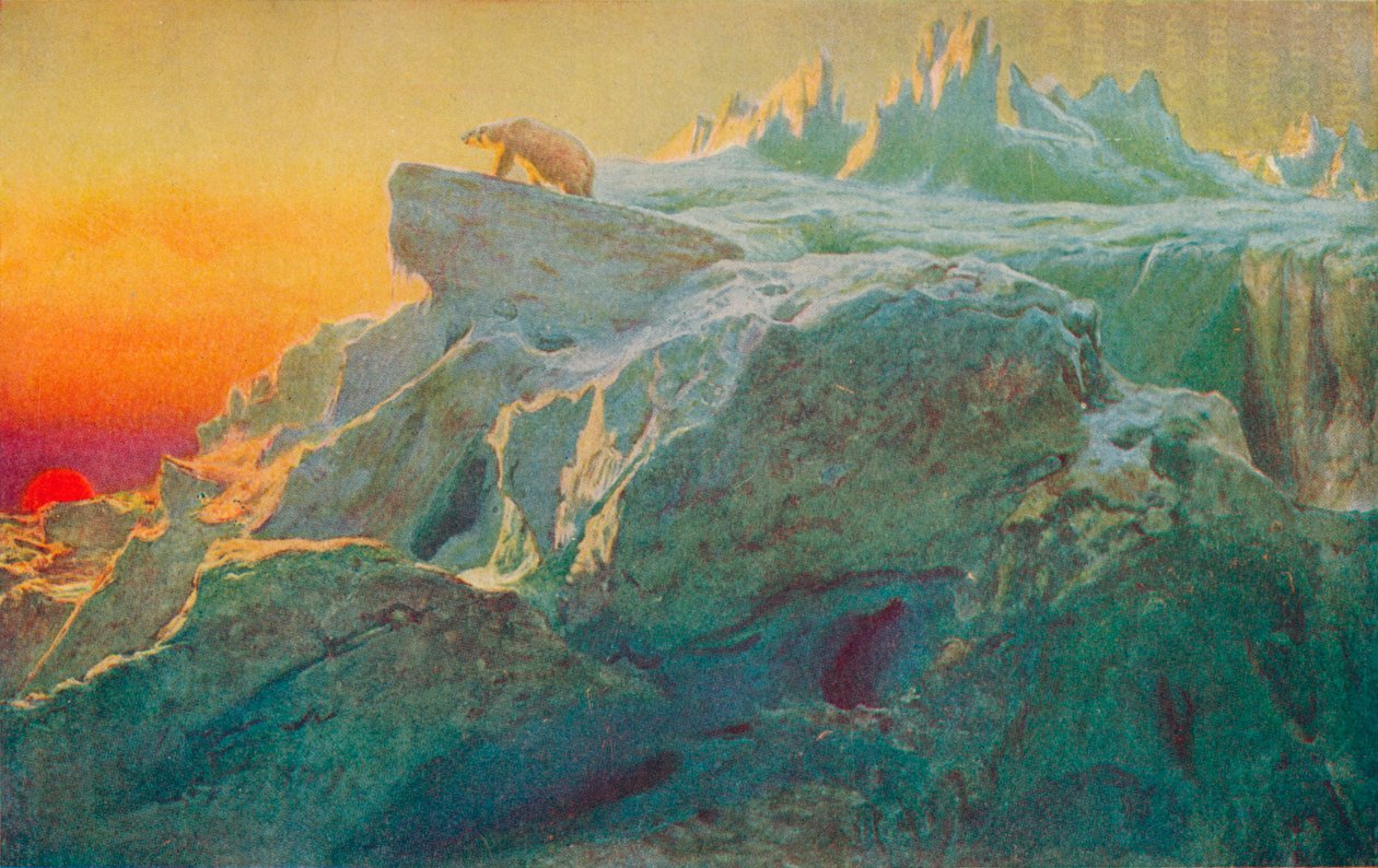 Beyond Mans Footsteps, c1894, 1928 alkotó: Briton Riviere