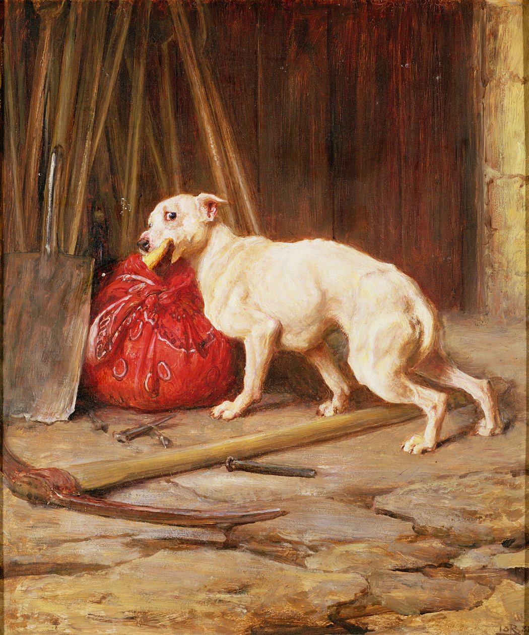 Petty Larceny, 1888 alkotó: Briton Riviere
