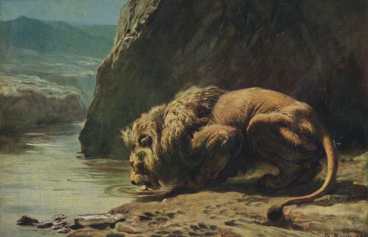 A király iszik, 1881, 1922. alkotó: Briton Riviere