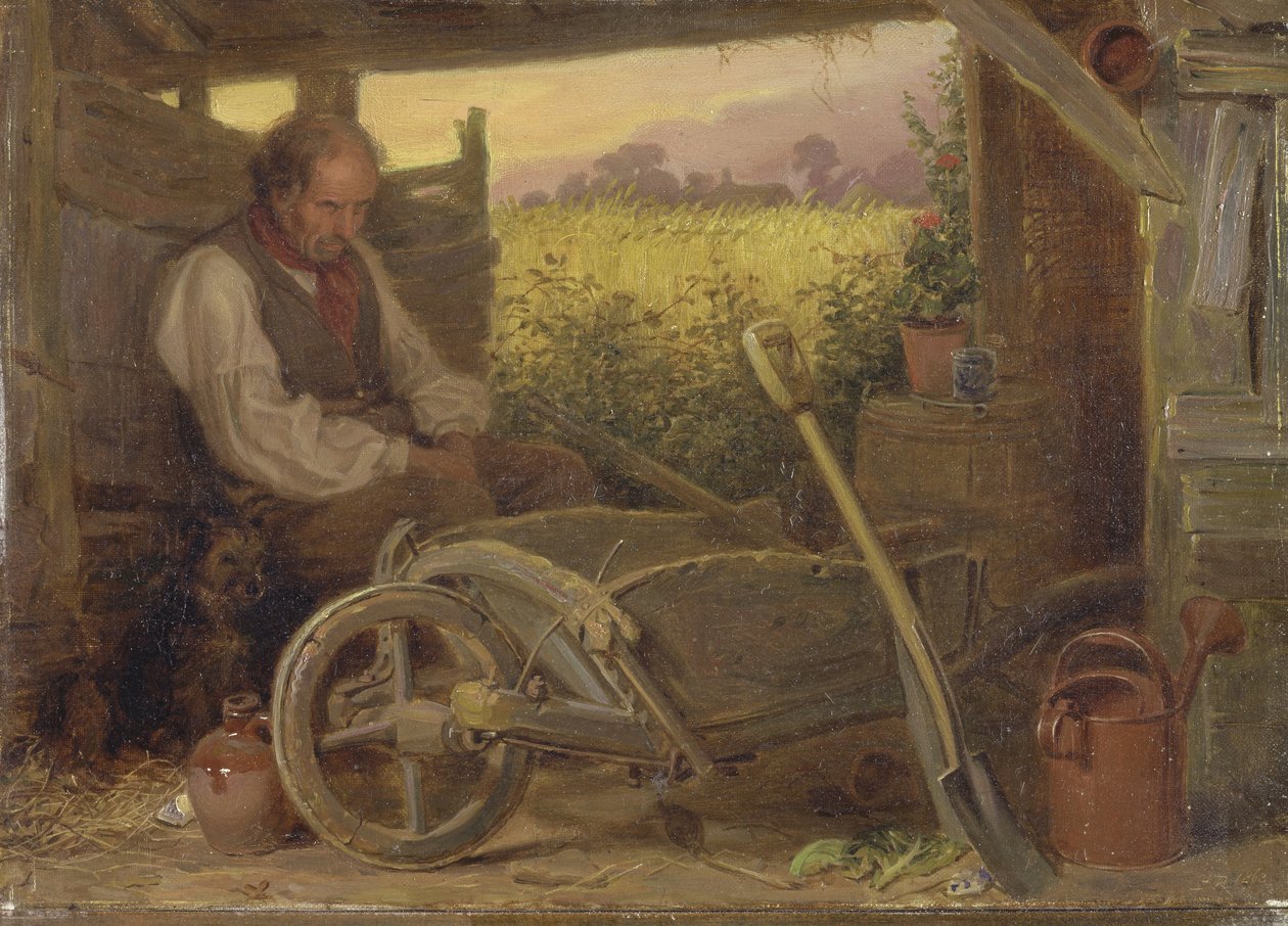 Az Öreg Kertész alkotó: Briton Riviere