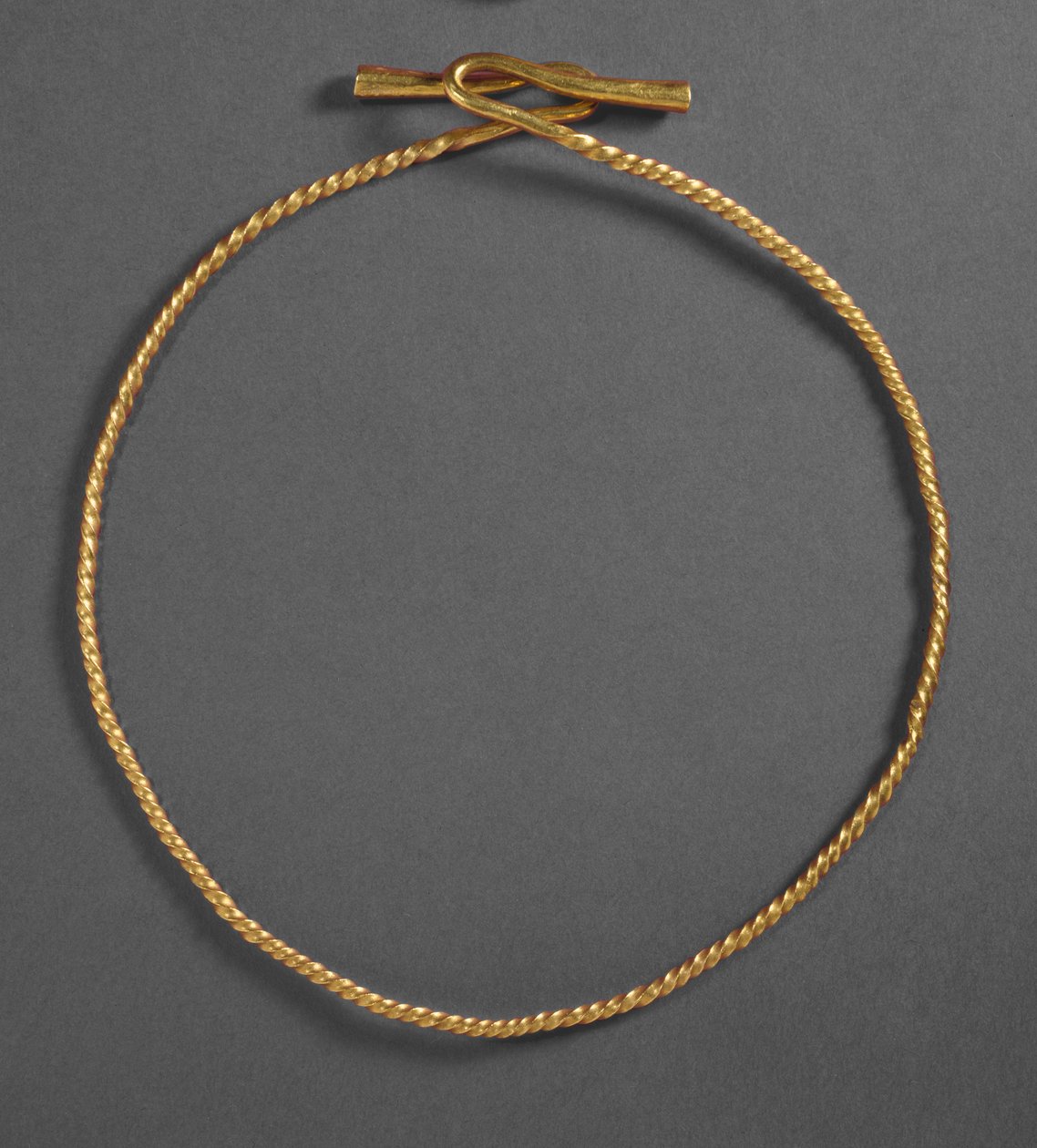 Nyaklánc Fresn-la-Mere-ből, Franciaországból, bronzkori arany alkotó: Bronze Age