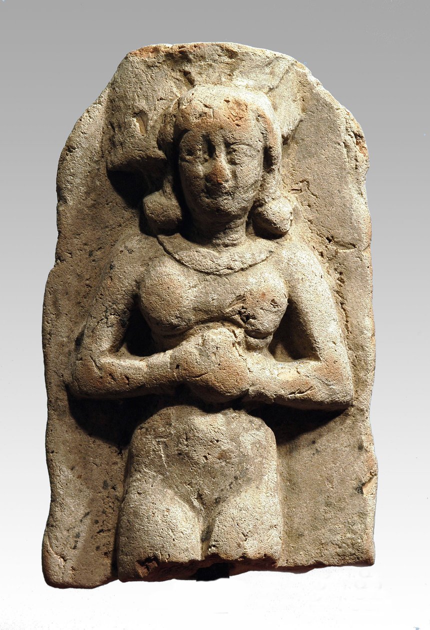 Asera figurája, kánaáni, ie 999-600 (agyag) alkotó: Bronze Age