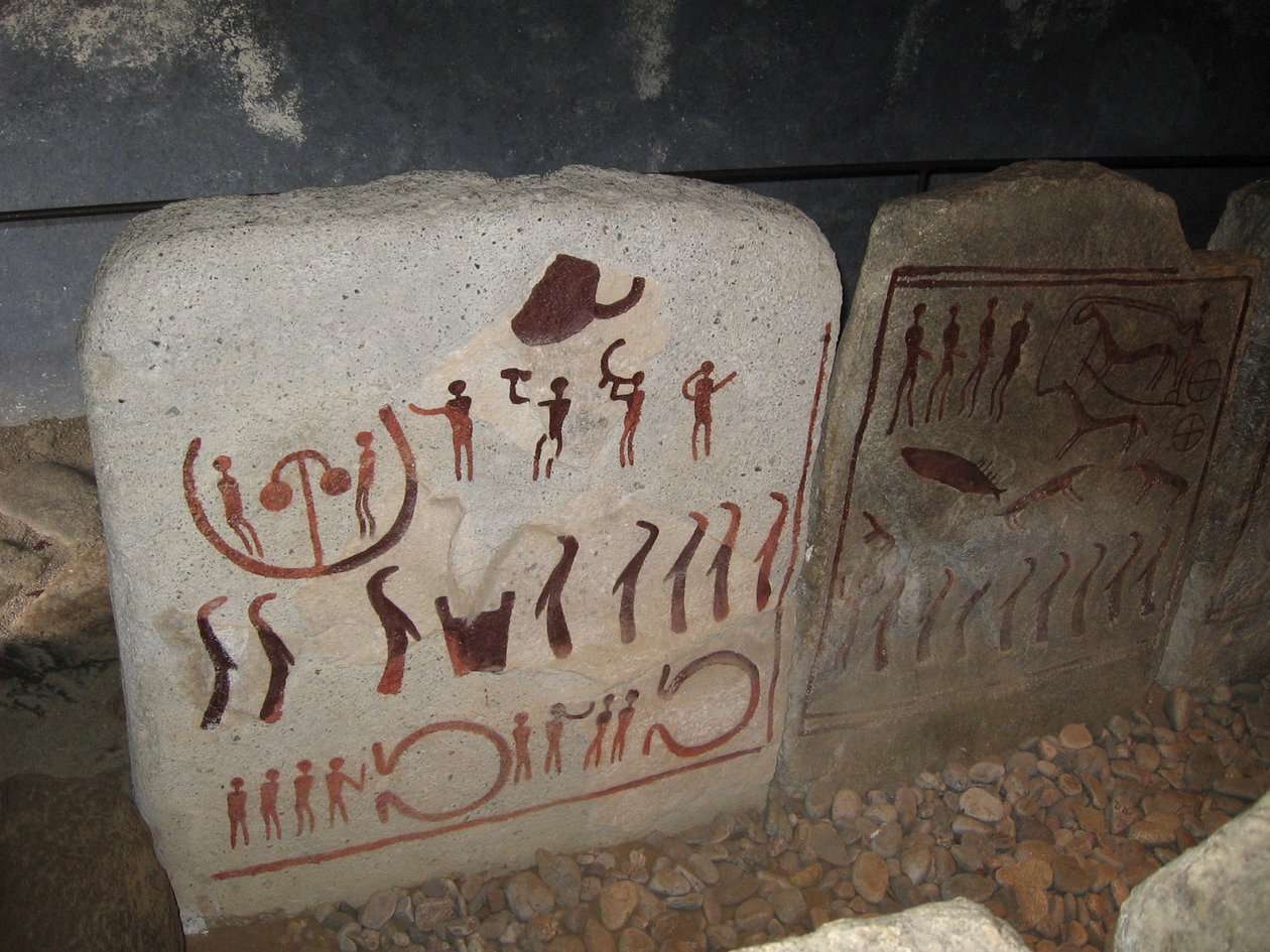 A Királysír Kivik Kungagraven közelében, 1 Kr.e. 2. évezred fele alkotó: Bronze Age culture