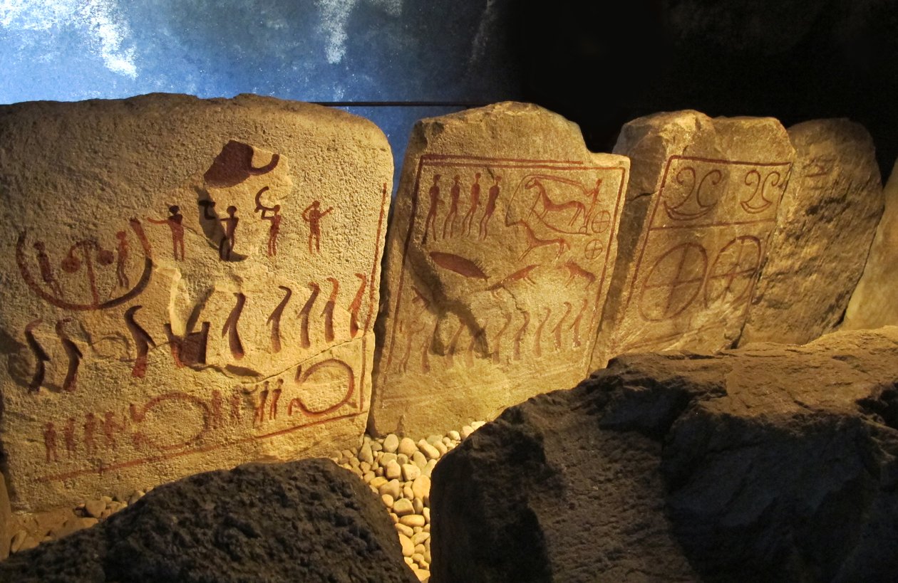 A Királysír Kivik Kungagraven közelében, 1 Kr.e. 2. évezred fele alkotó: Bronze Age culture