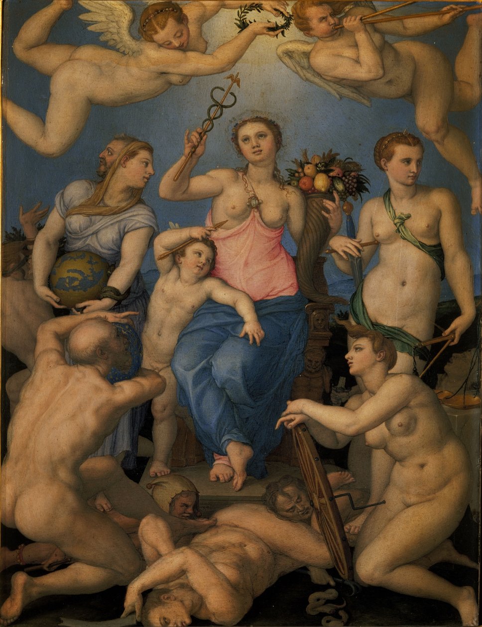 A szerencse allegóriája alkotó: Bronzino