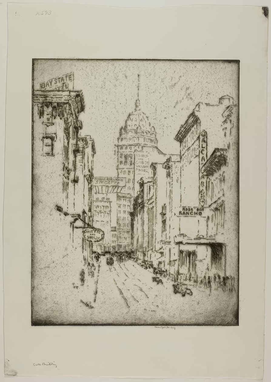 Hívásépítés alkotó: Bror Julius Olsson Nordfeldt