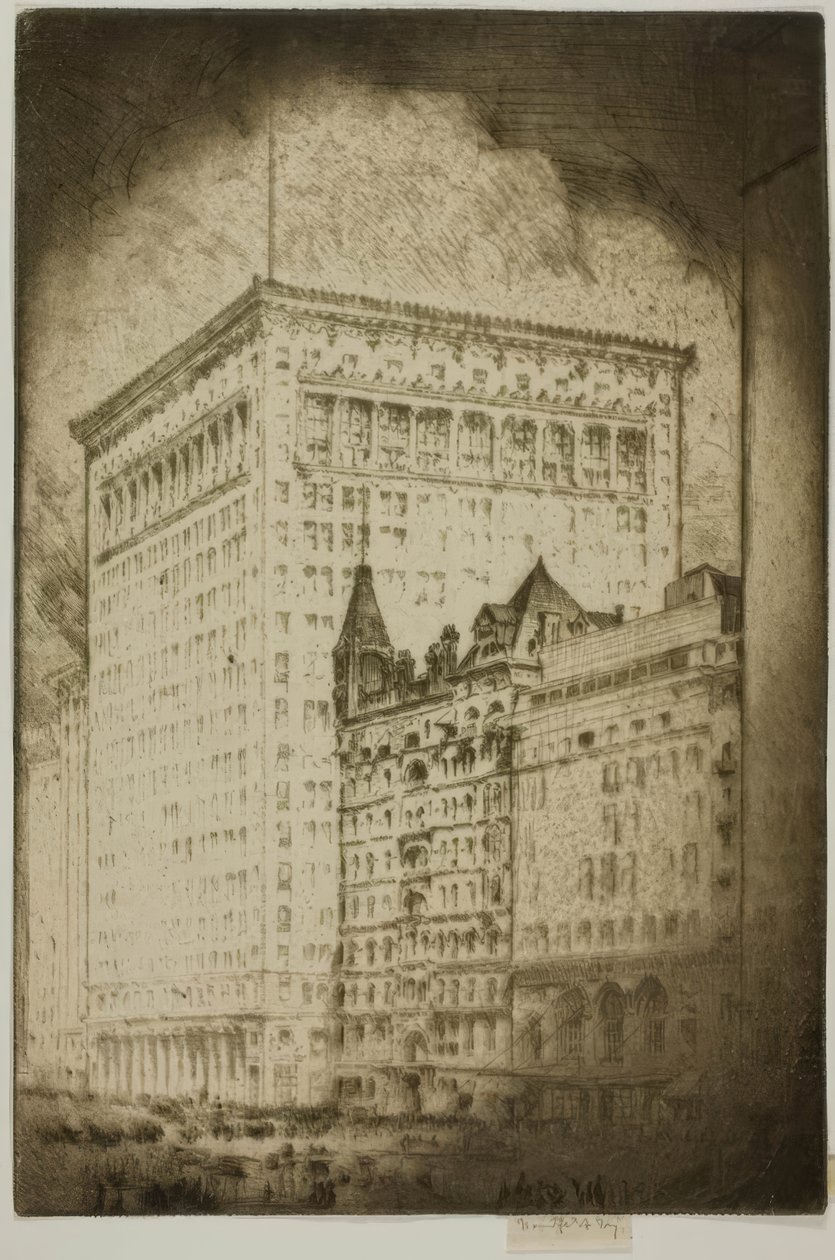 Chicago – 1880–1910 alkotó: Bror Julius Olsson Nordfeldt