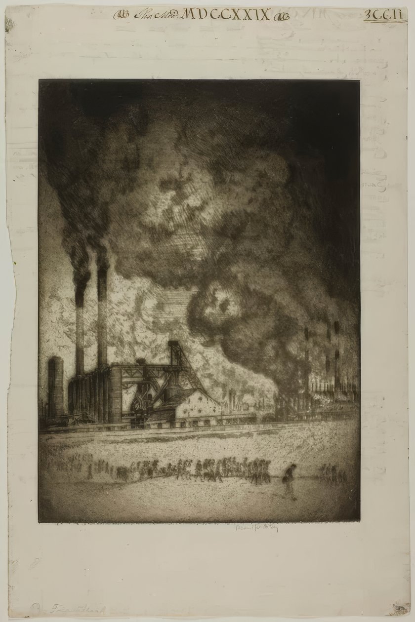 Chicago – Öt óra – 92. utca alkotó: Bror Julius Olsson Nordfeldt