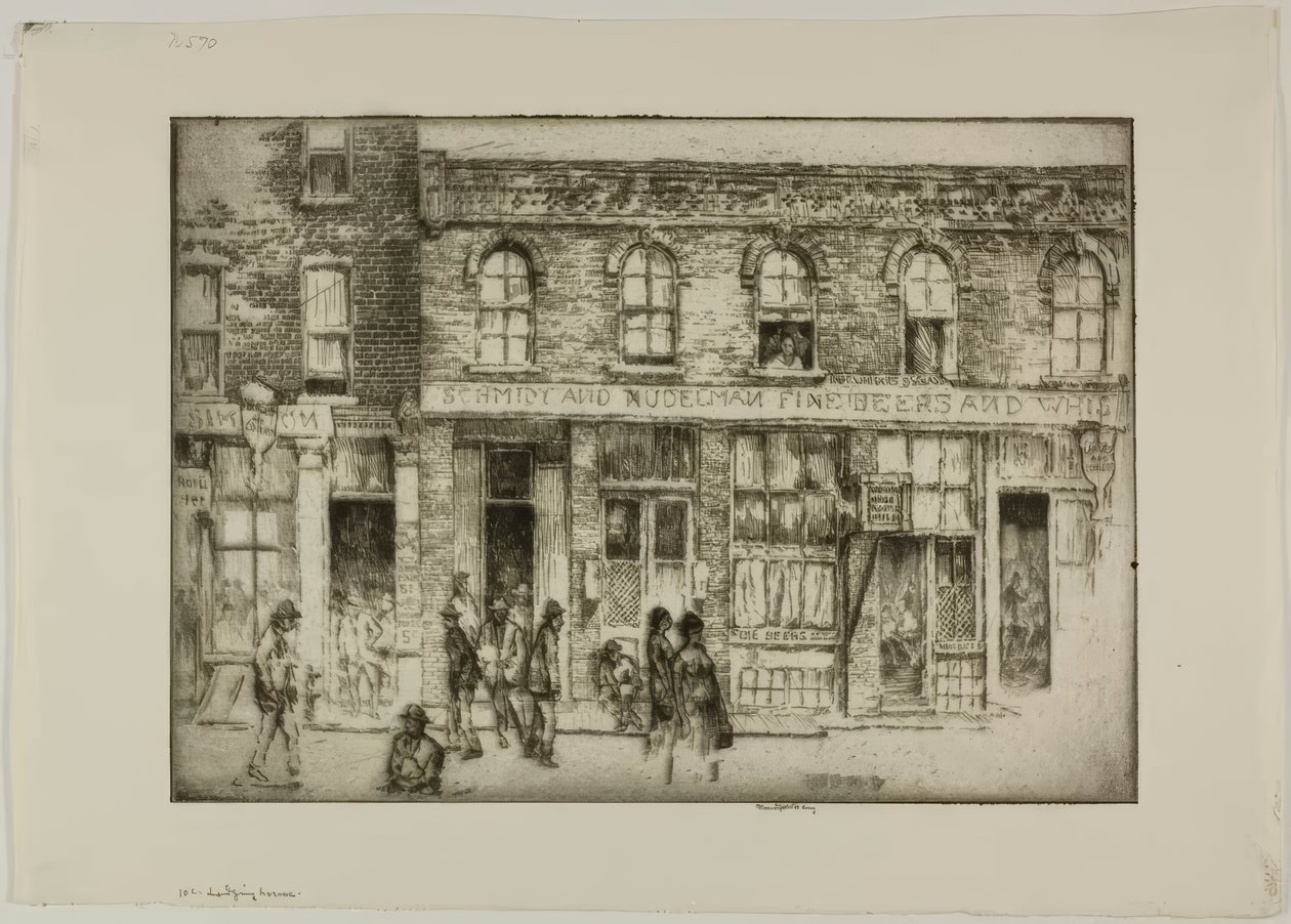 Chicago – A tízcentes szálló alkotó: Bror Julius Olsson Nordfeldt