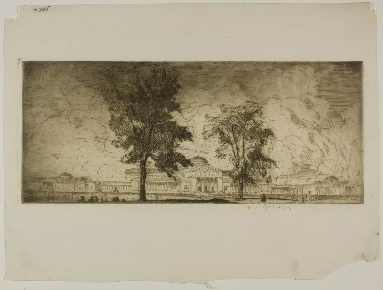 Field Múzeum #1 alkotó: Bror Julius Olsson Nordfeldt