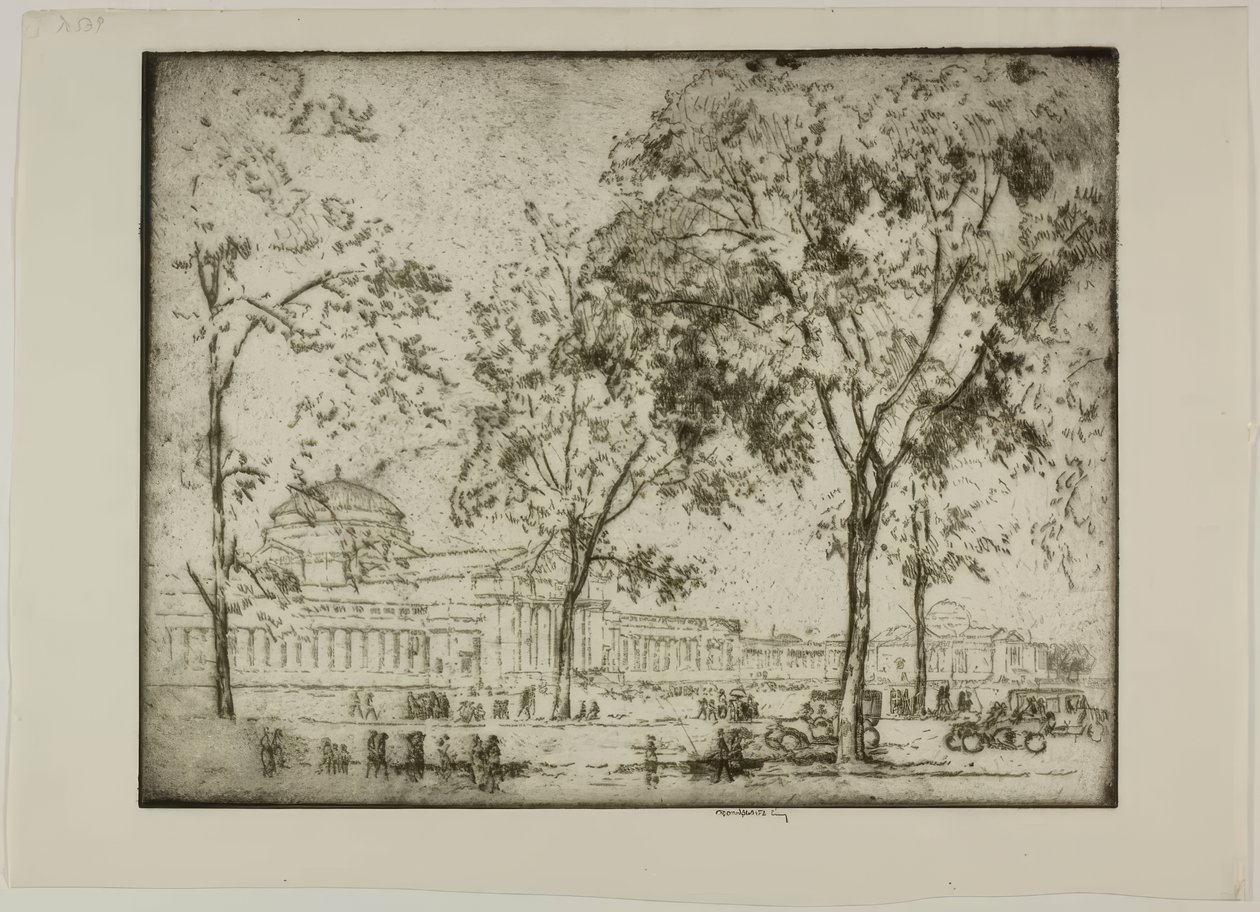 Field Múzeum #2 alkotó: Bror Julius Olsson Nordfeldt