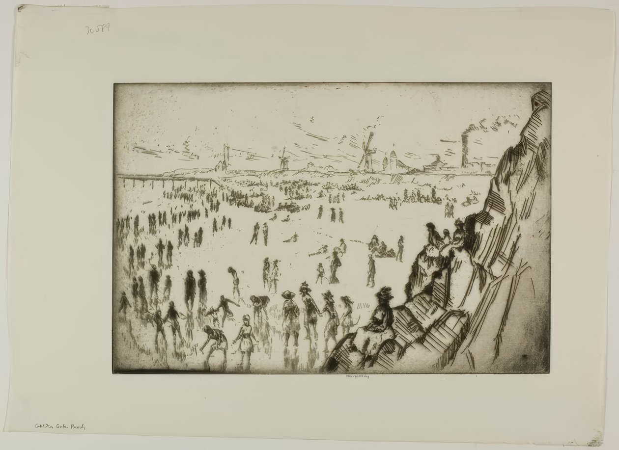 Golden Gate strand alkotó: Bror Julius Olsson Nordfeldt