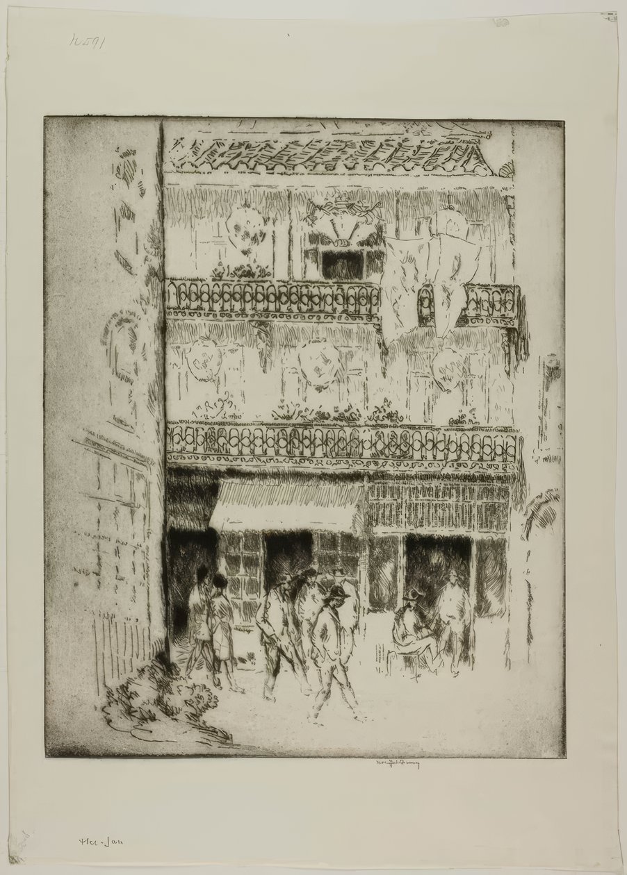 Szia, Jan! alkotó: Bror Julius Olsson Nordfeldt