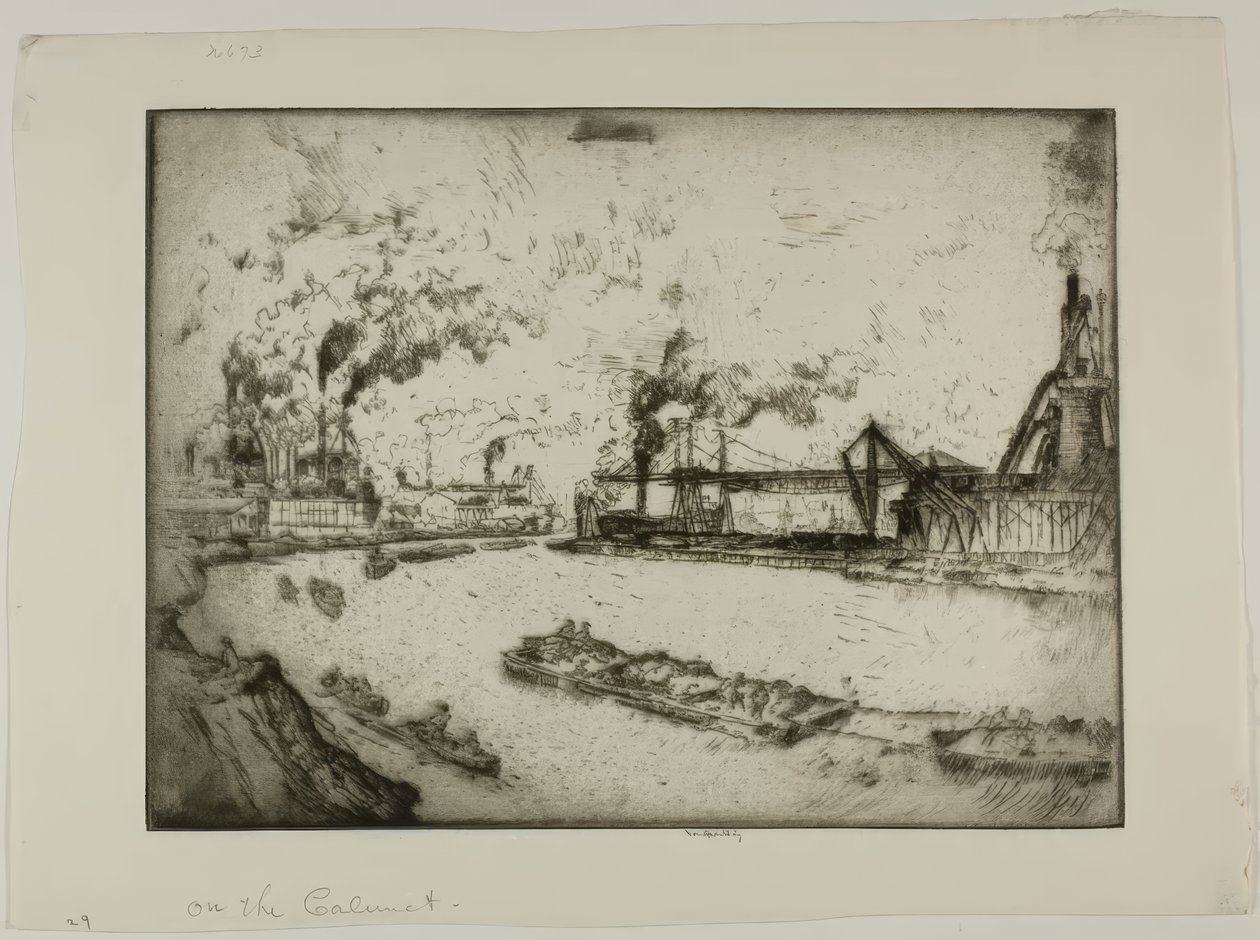 A Calumet-en alkotó: Bror Julius Olsson Nordfeldt