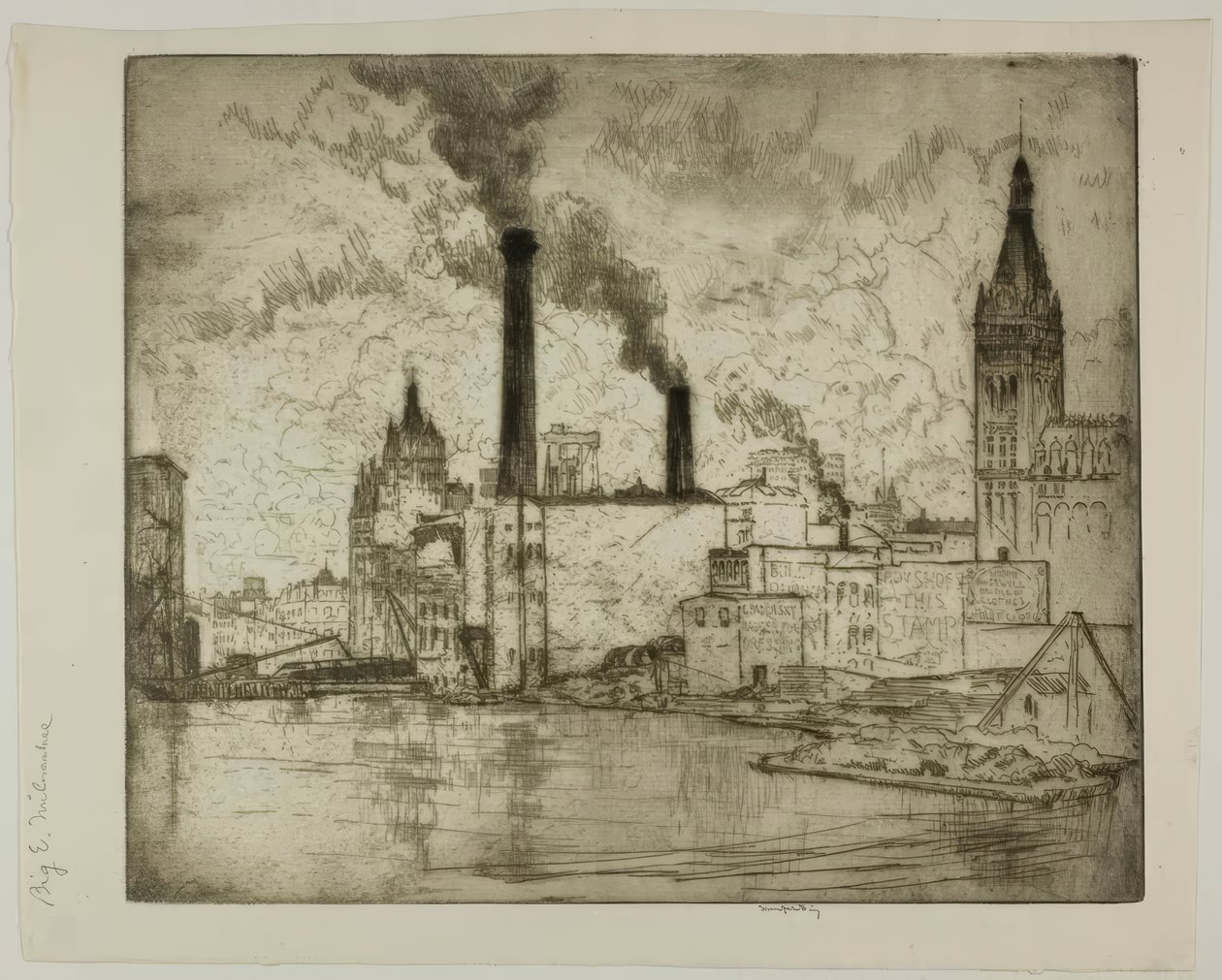 A Nagy E alkotó: Bror Julius Olsson Nordfeldt