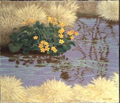 Marsh Marigolds alkotó: Bror Lindh