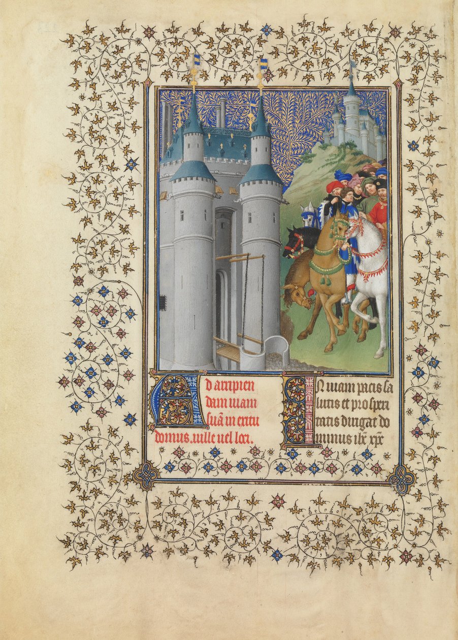 Jean de France, Berry hercegének Belles Heures-je alkotó: Brothers Limbourg