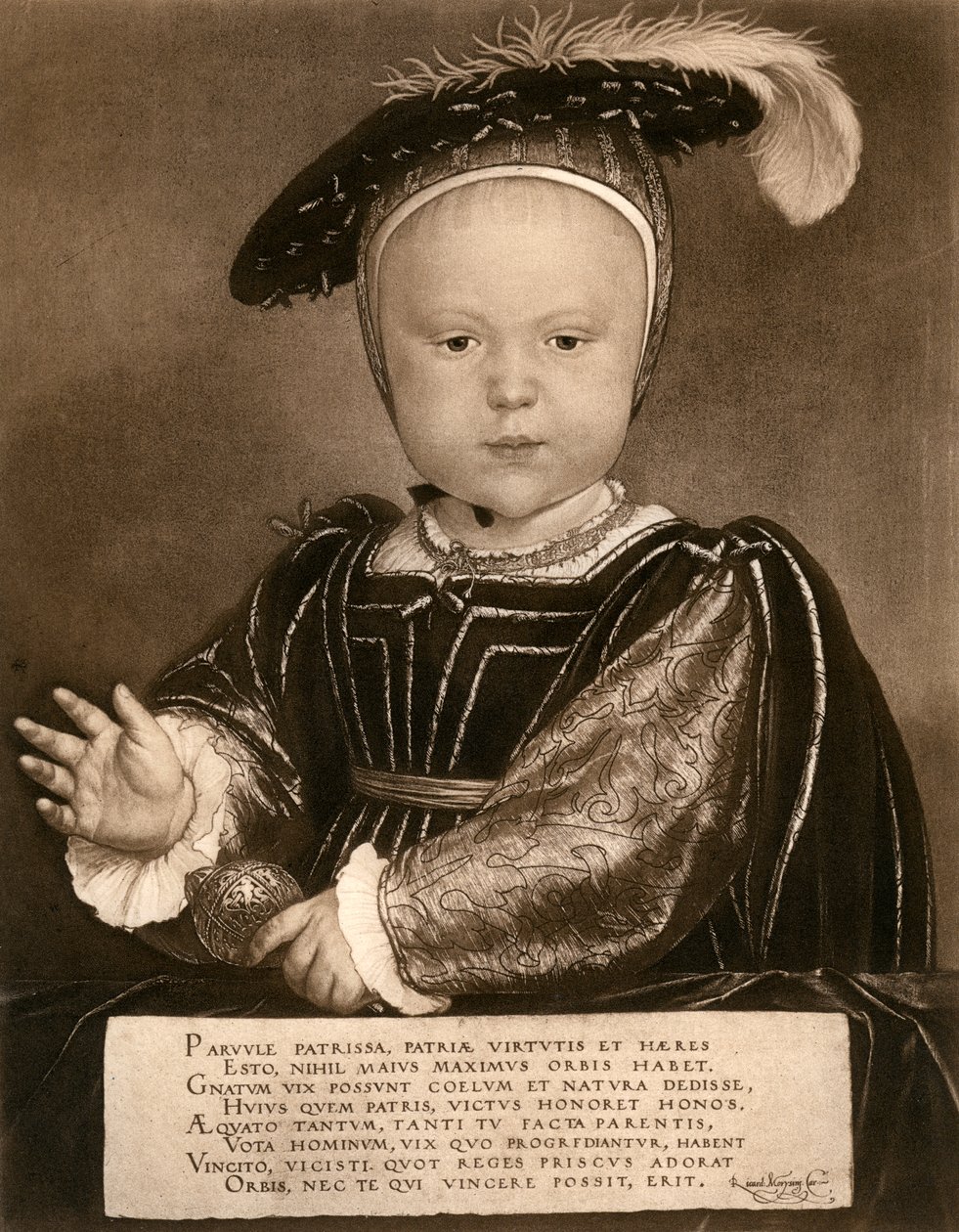 „Edward herceg, később VI. Edward király”, 1540, 1902. alkotó: Bruckmann