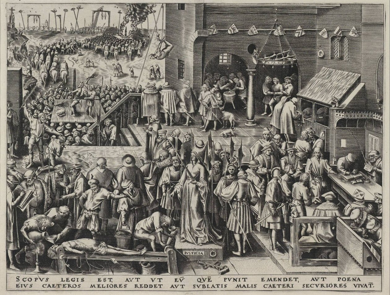Igazságszolgáltatás Igazságszolgáltatás alkotó: Bruegel