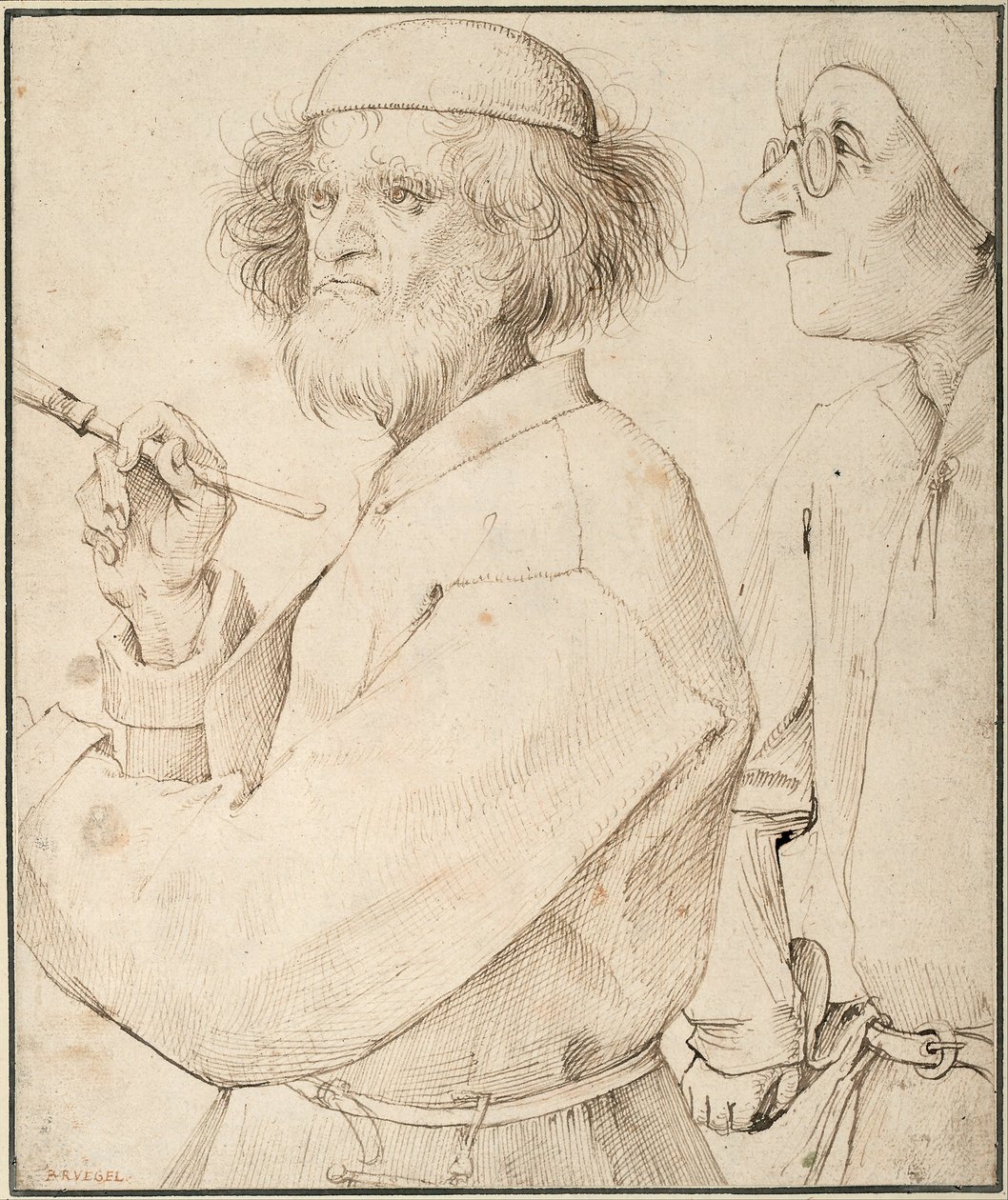 A festő és a vevő c. 1565 alkotó: Bruegel