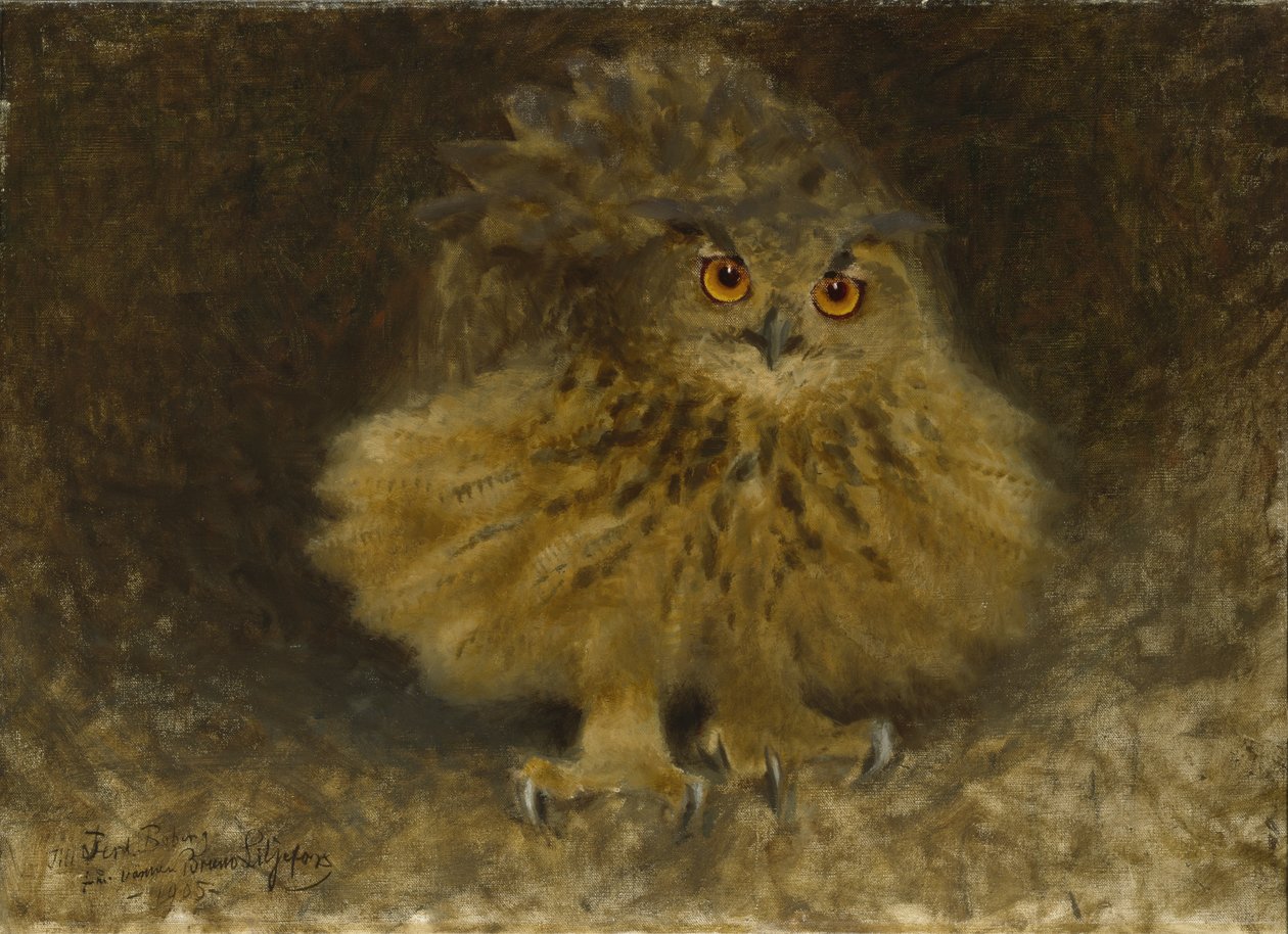 Sasbagoly, 1905 alkotó: Bruno Andreas Liljefors