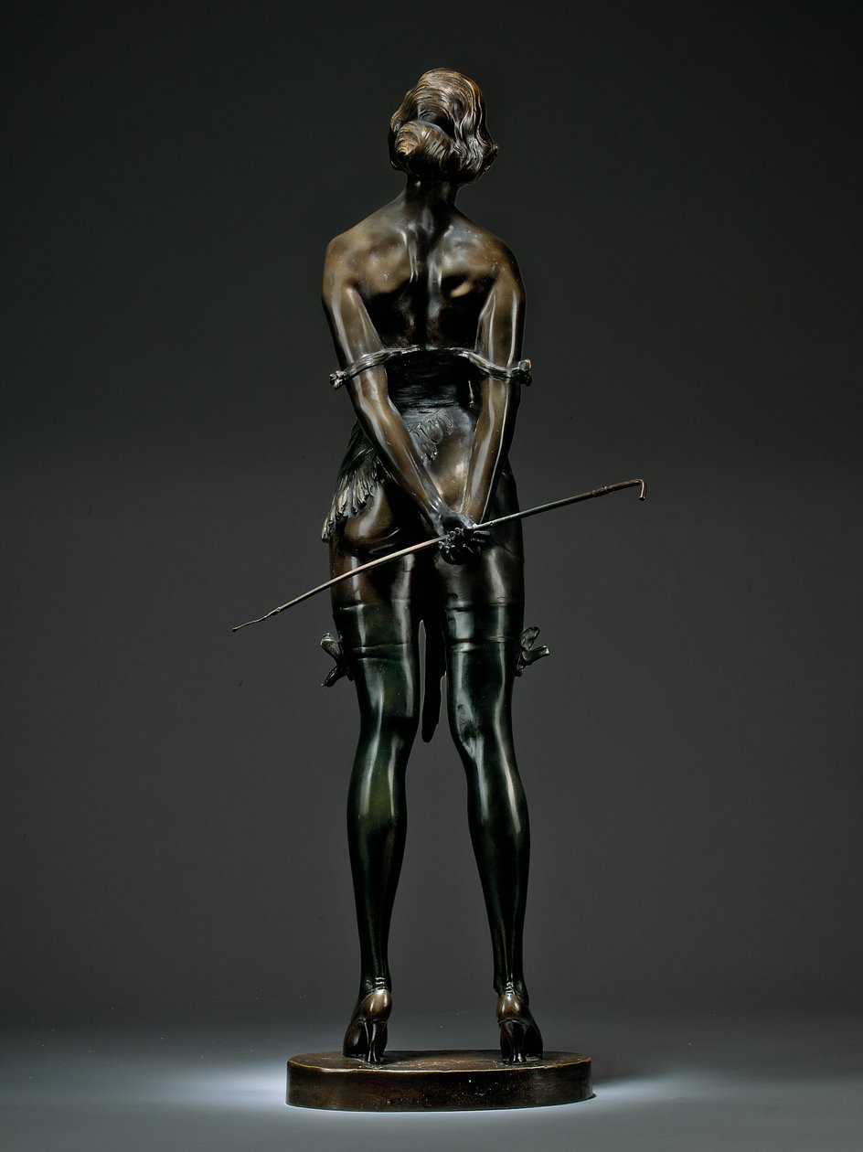 The Riding Crop, 1925 körül (bronz) (lásd még: 940322) alkotó: Bruno Zach