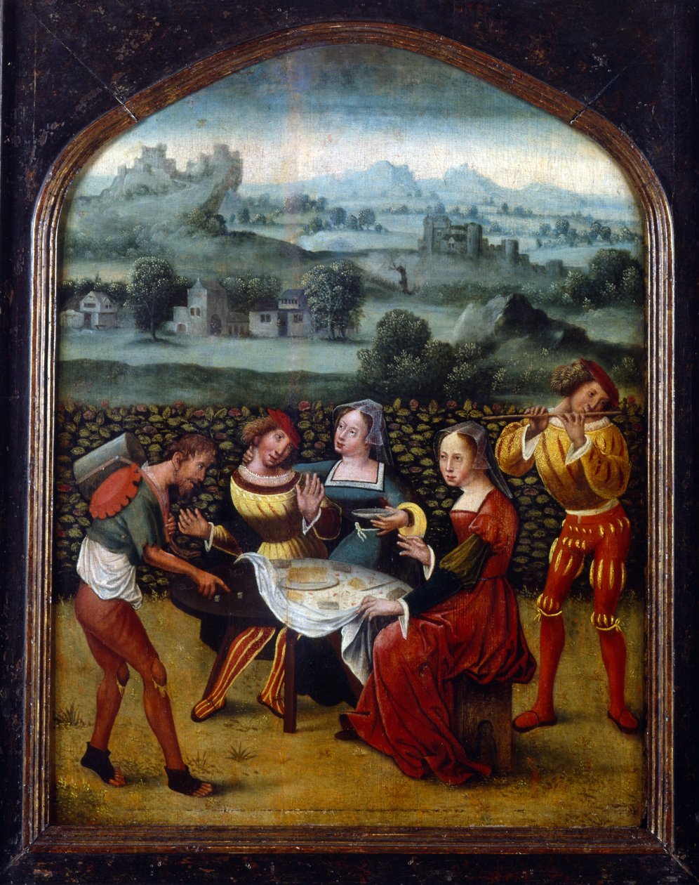 A tékozló fiú (miniatűr) alkotó: Brunswick Monogrammist