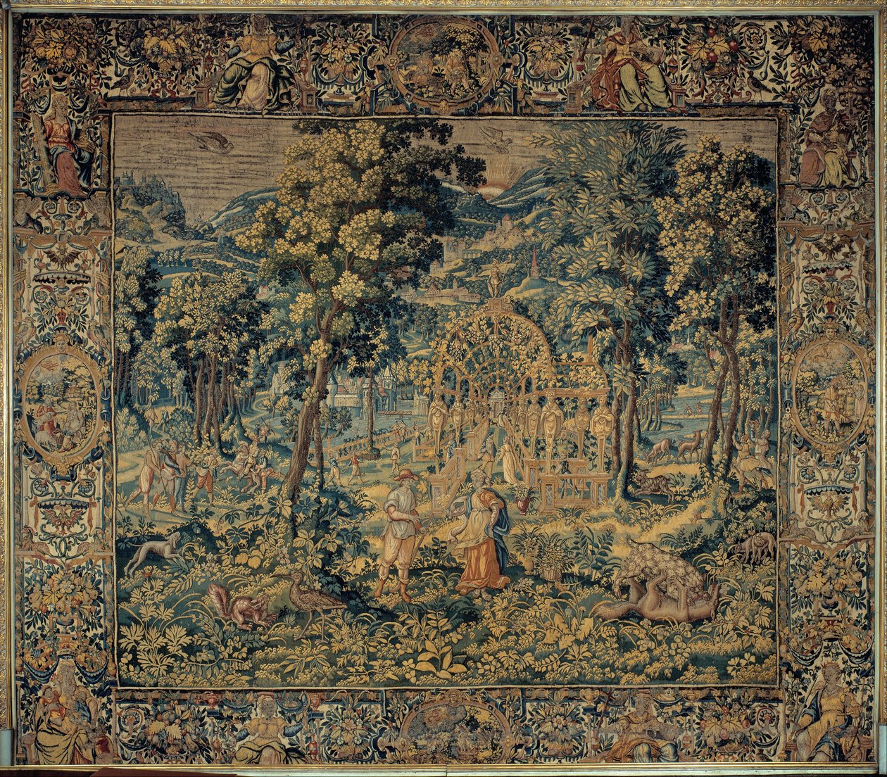 Vertumnus és Pomona alkotó: Brussels Manufactory