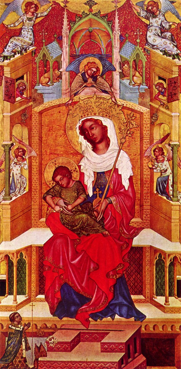 Kłodzko Madonna alkotó: Böhmischer Meister