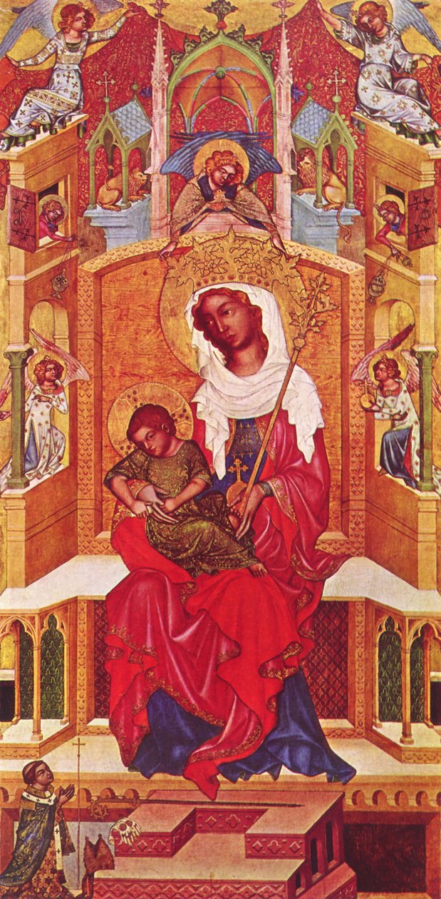 Kłodzko Madonna alkotó: Böhmischer Meister