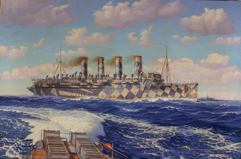 Mauretania a káprázatos festékben alkotó: Burnell Poole