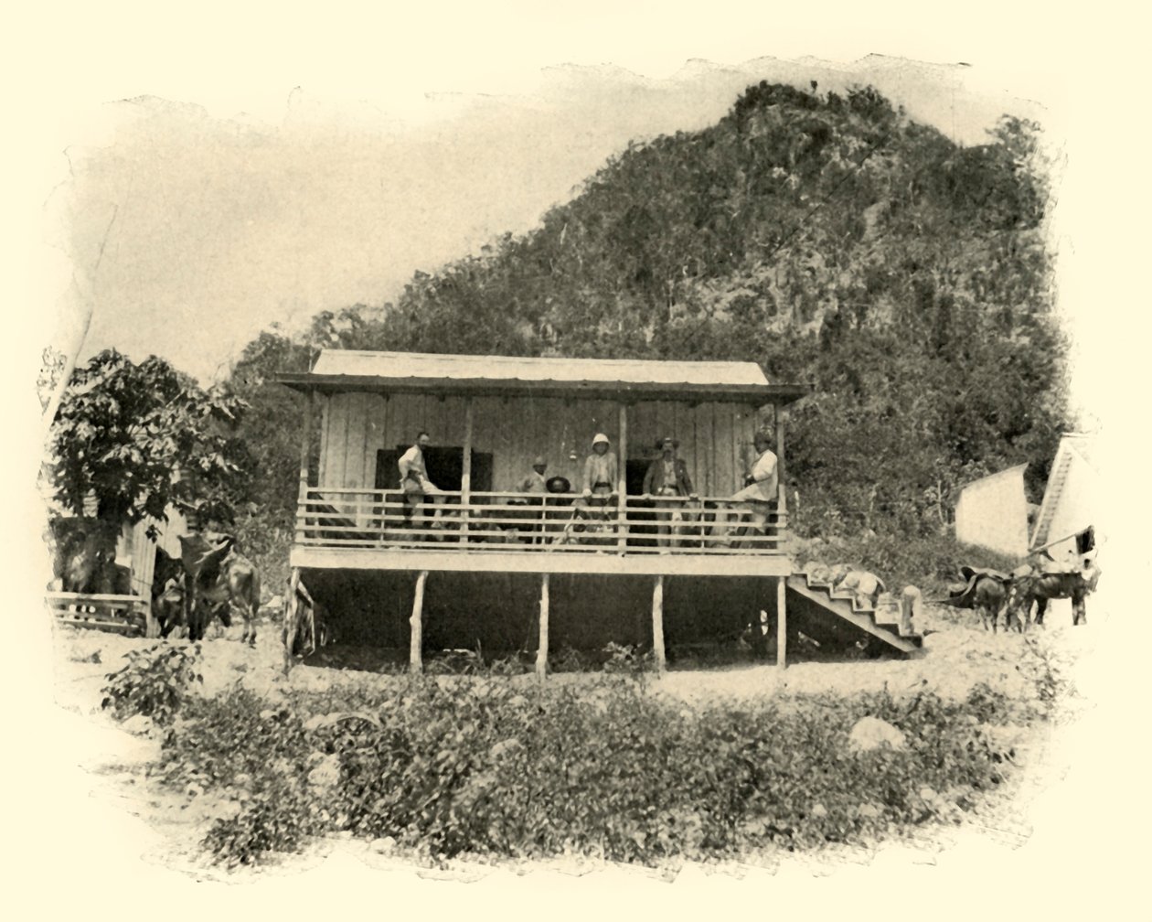 Journal Headquarters, Daiquiri, spanyol-amerikai háború, 1898. június, 1899. alkotó: Burr McIntosh