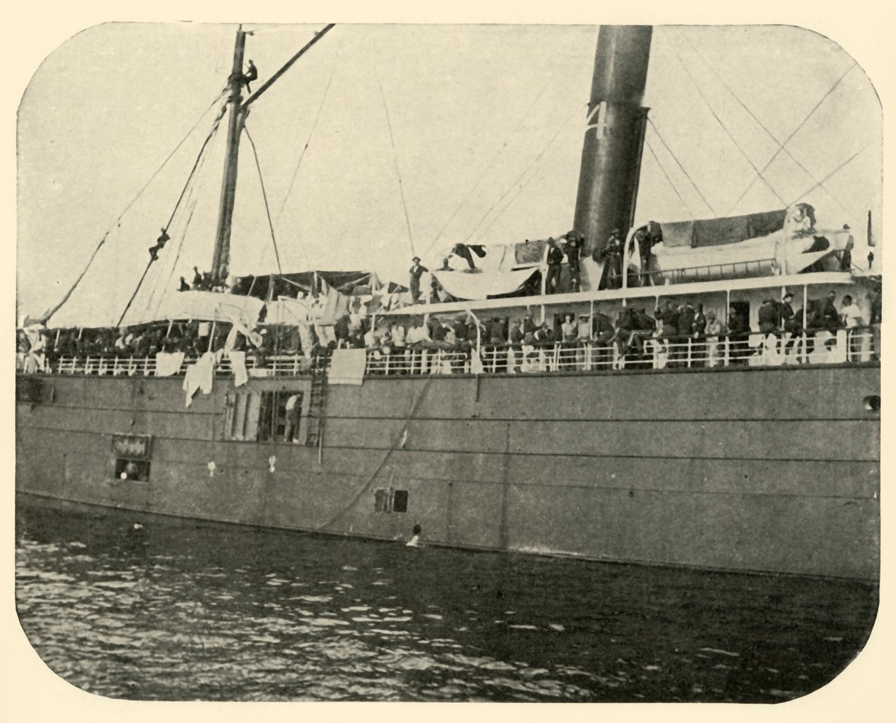A Cherokee: az öbölben, spanyol-amerikai háború, 1898. június, 1899. alkotó: Burr McIntosh