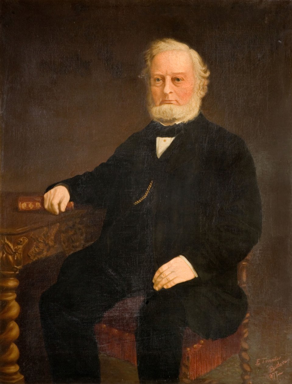 William Tranter portréja, 1860-1890. alkotó: Butler E Tranter