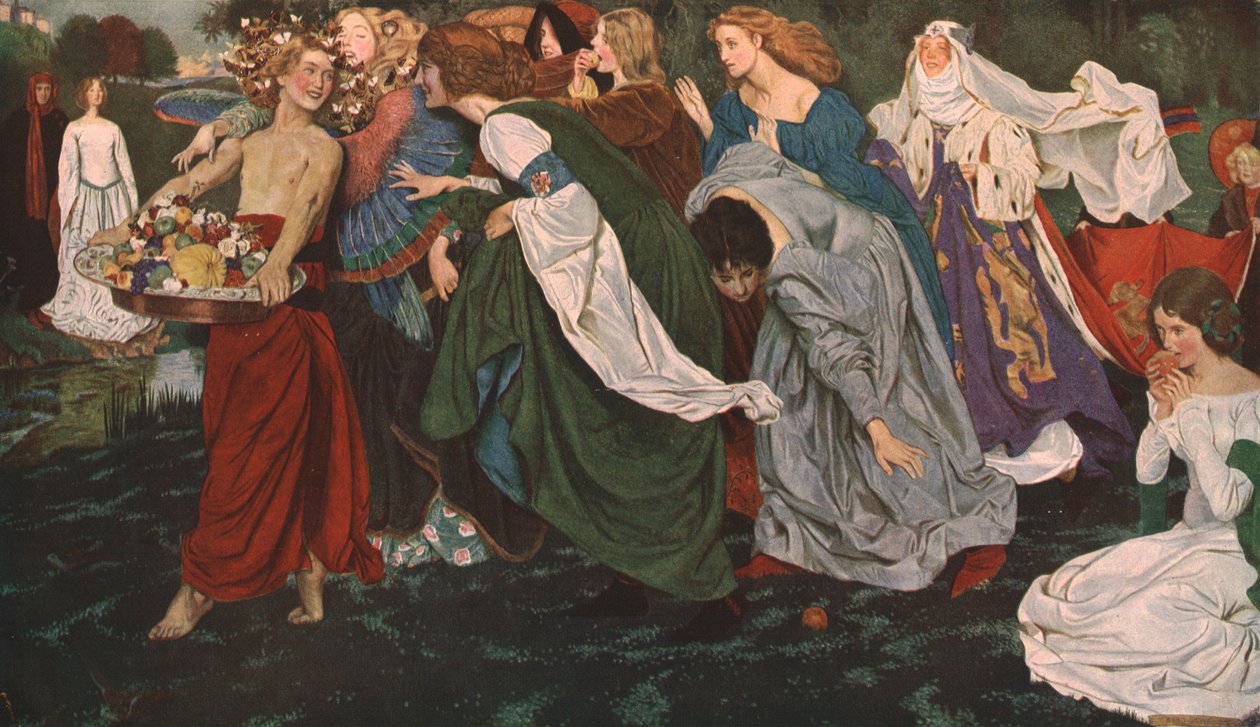 Szereti a csecsebecséket, 1897, 1930. alkotó: Byam Shaw