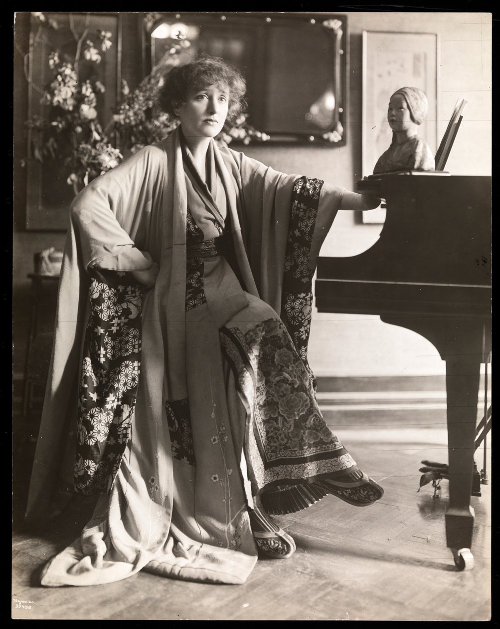 Florence Reed (ezüst zselatinos nyomat) alkotó: Byron Company
