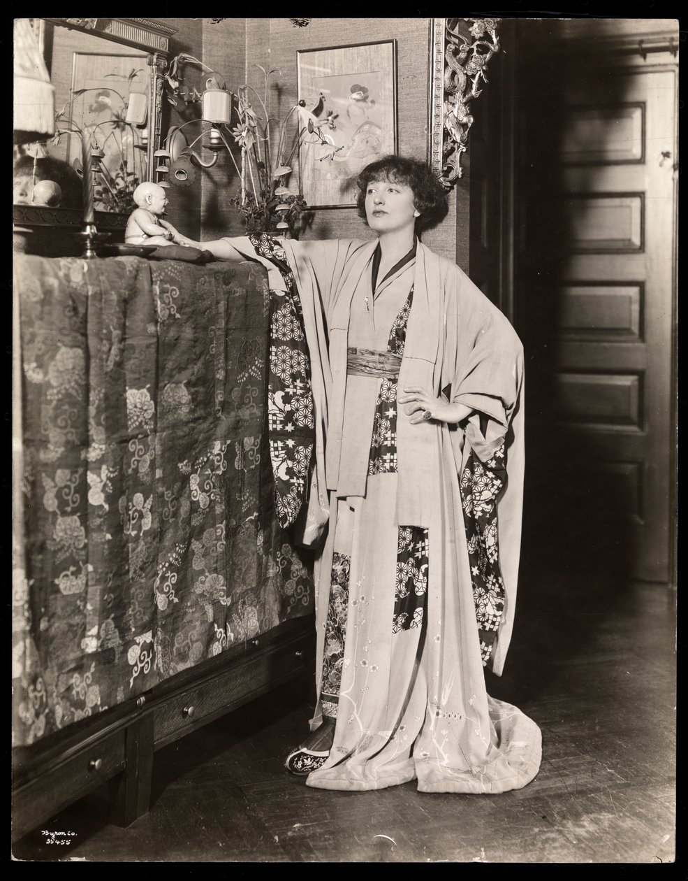 Florence Reed (ezüst zselatin nyomat) alkotó: Byron Company