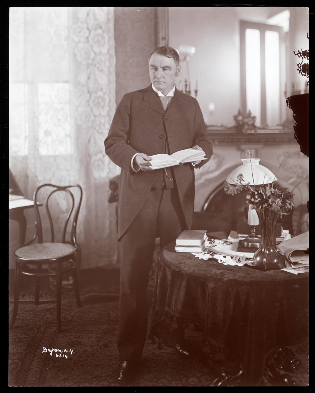 Ian Maclaren, 1899 (ezüst zselatin nyomat) alkotó: Byron Company