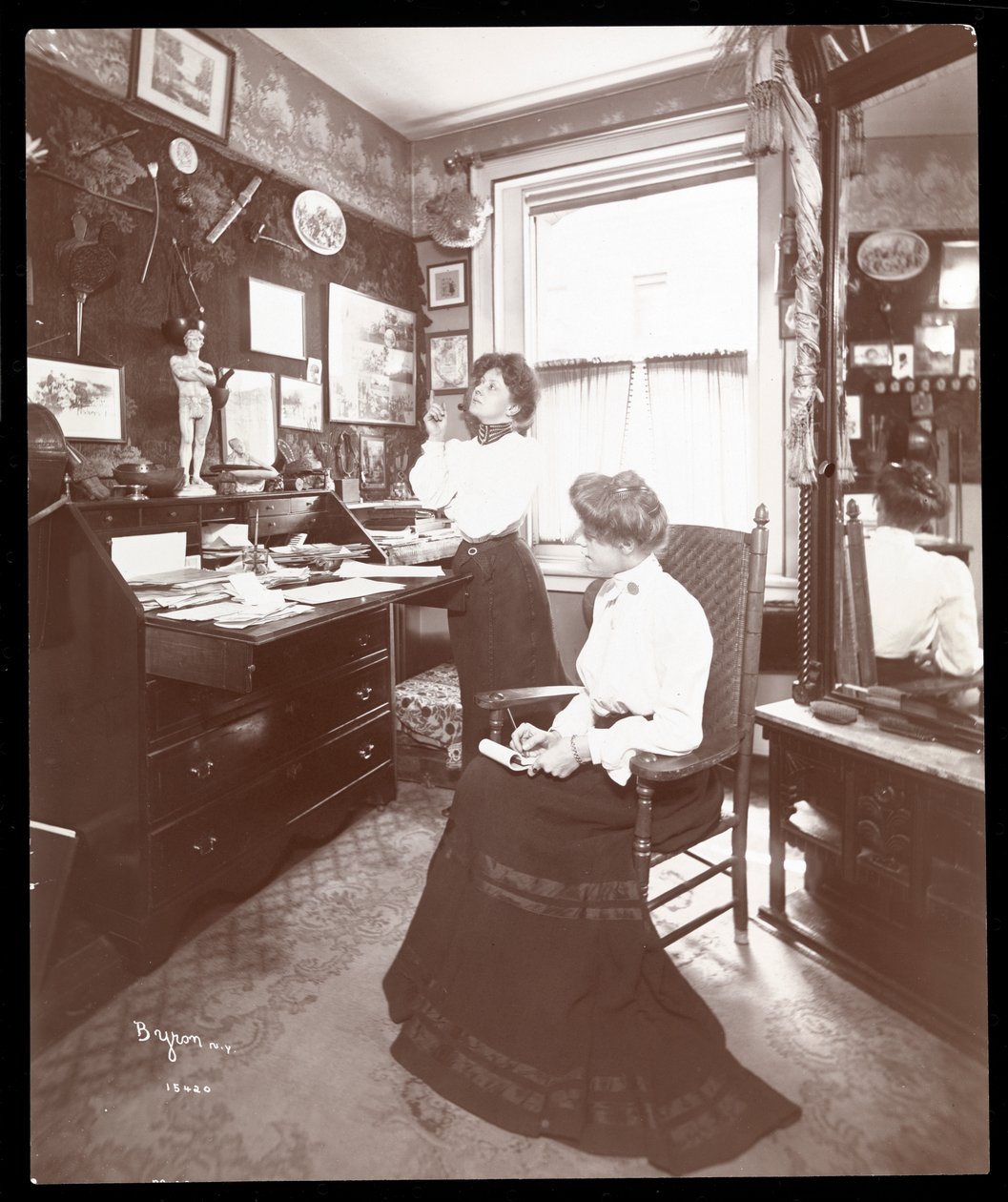 Miss Margaret Mayo és barátja, 1903 (ezüst zselatinos nyomat) alkotó: Byron Company