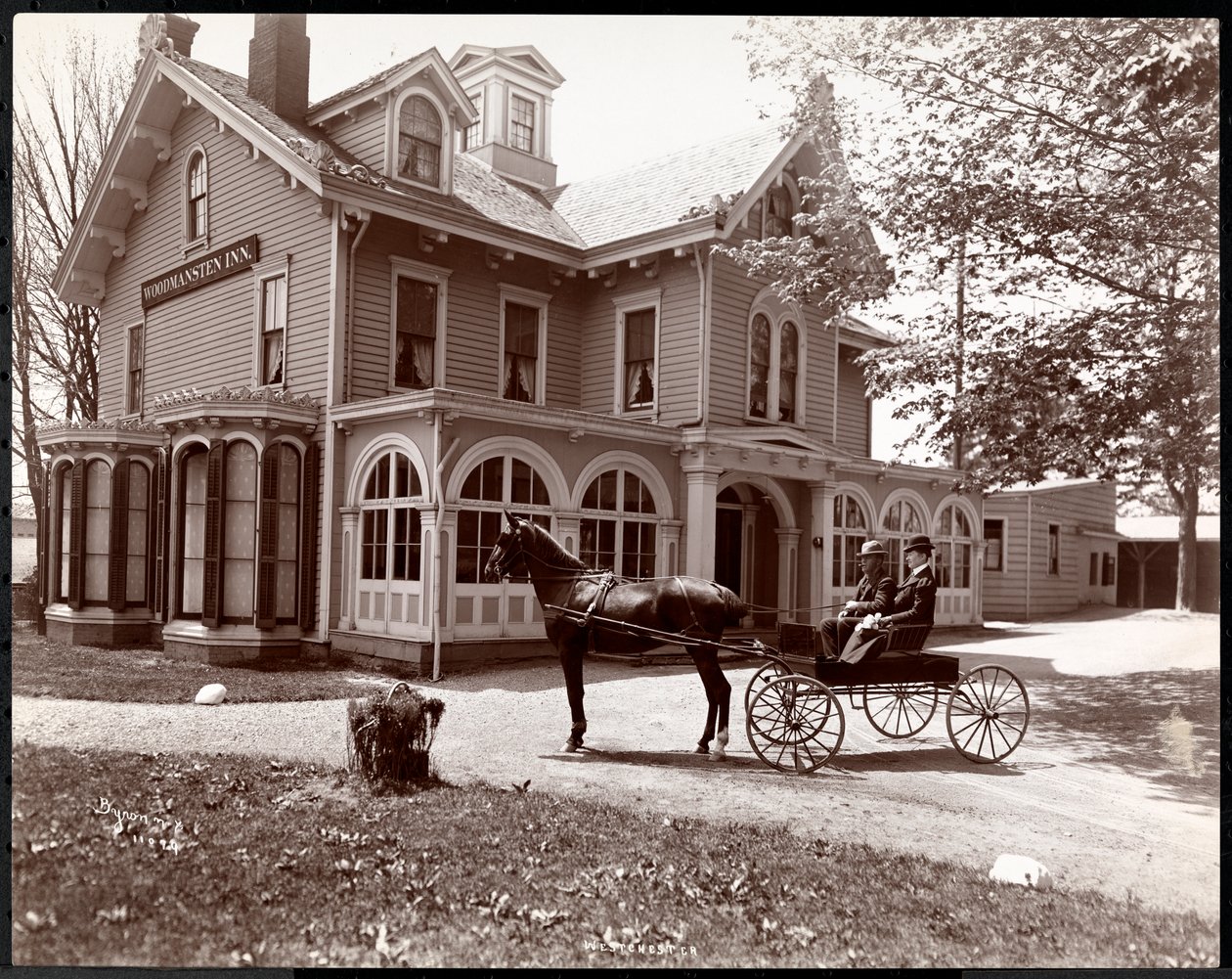 The Woodmansten Inn, Westchester, New York, 1901 (ezüst zselatin nyomat) alkotó: Byron Company