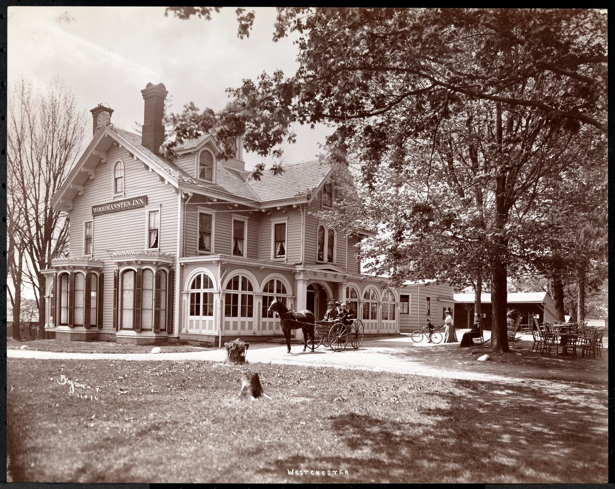 The Woodmasten Inn, Westchester, New York, 1901 (ezüst zselatinos nyomat) alkotó: Byron Company