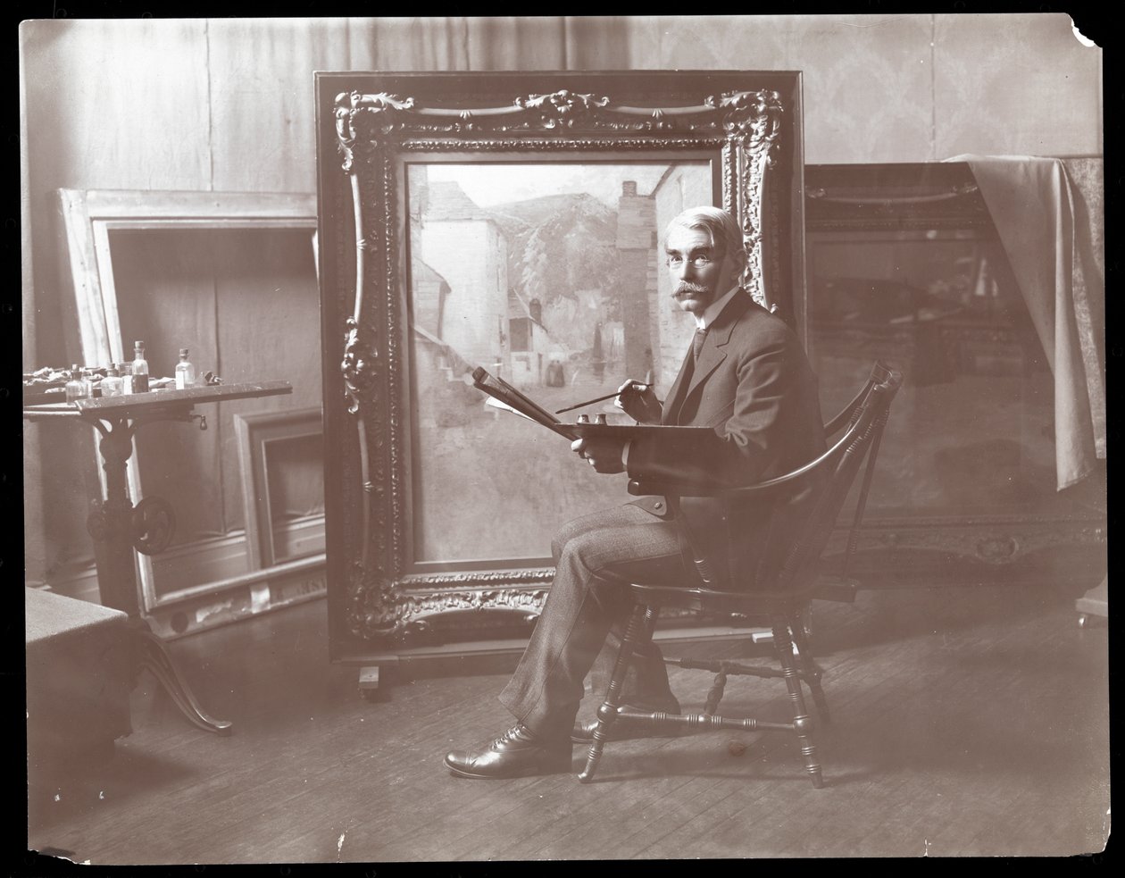 H.B. Snell stúdiójában, New York, 1907 (ezüst zselatin nyomat) alkotó: Byron Company
