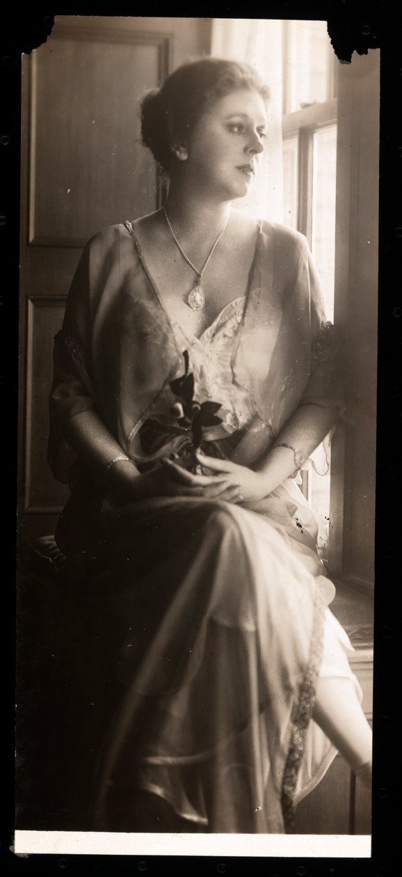 Jobyna Howland portréja, 1908-9 (ezüst zselatin nyomat) alkotó: Byron Company