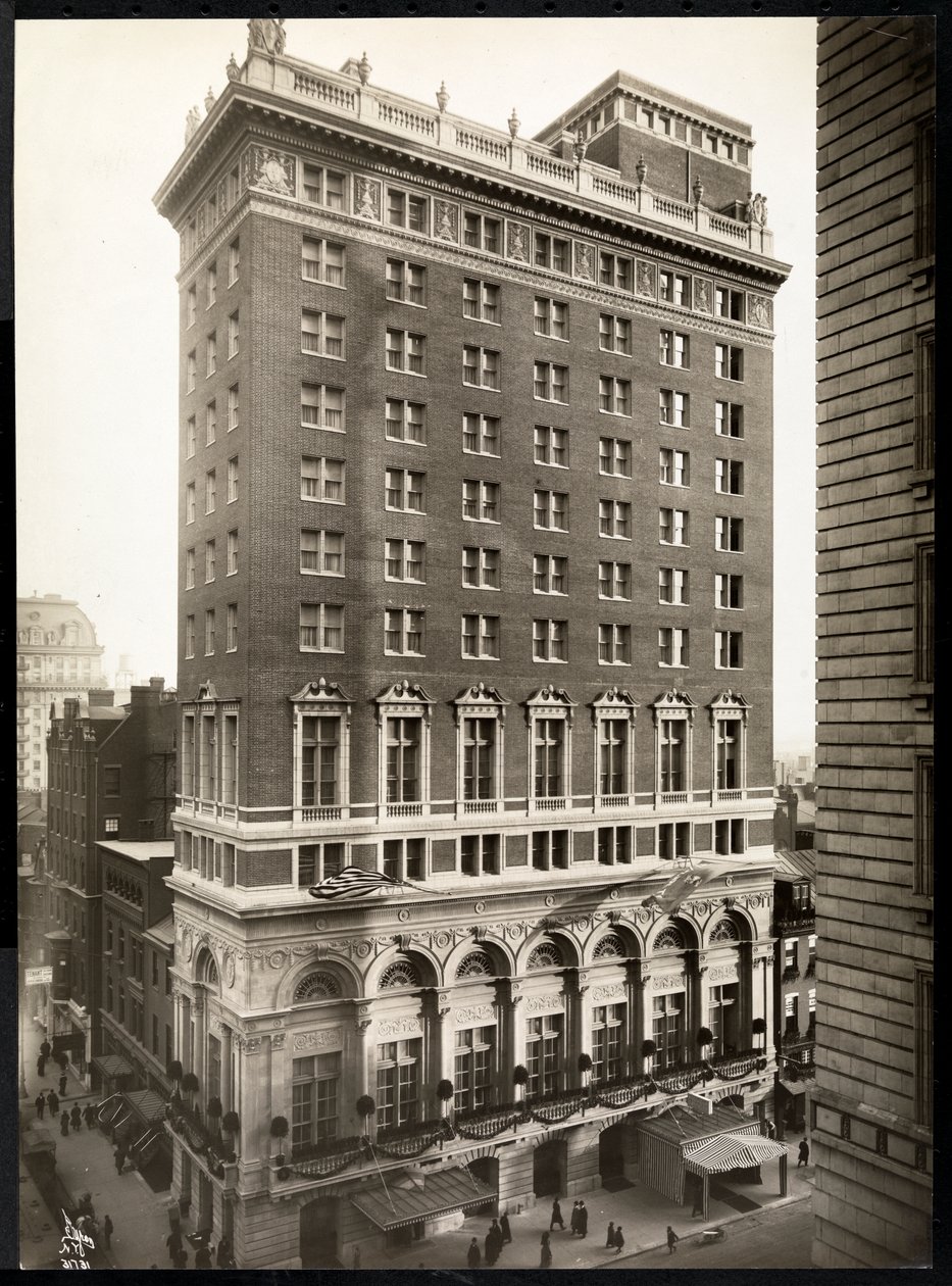 The Ritz-Carlton Hotel, Philadelphia, 1913 (ezüst zselatin nyomat) alkotó: Byron Company