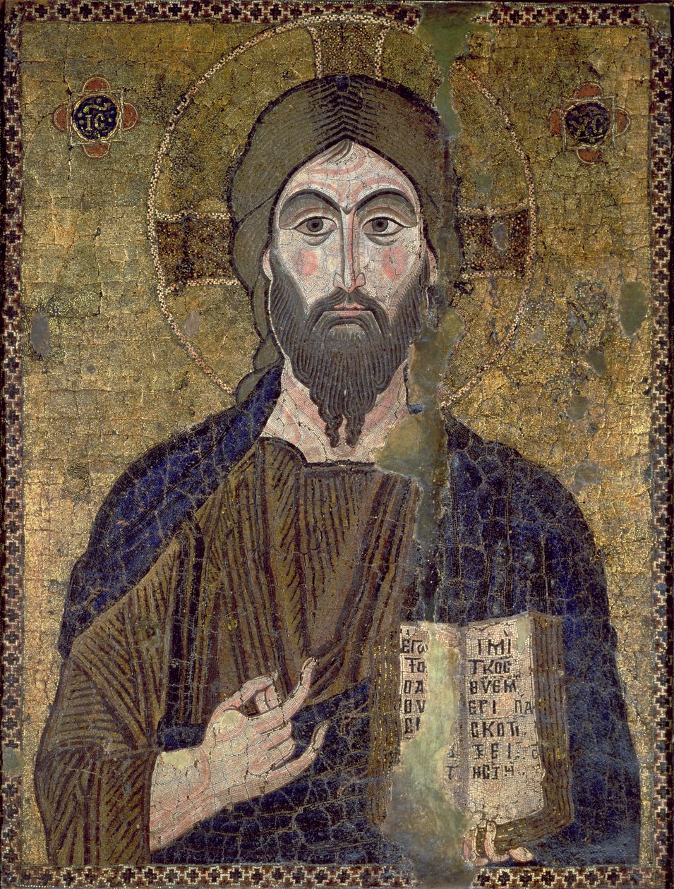 Pantokrátor Krisztus (mozaik) alkotó: Byzantine