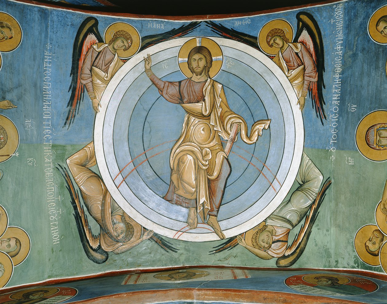Az utolsó ítélet Krisztusa alkotó: Byzantine School
