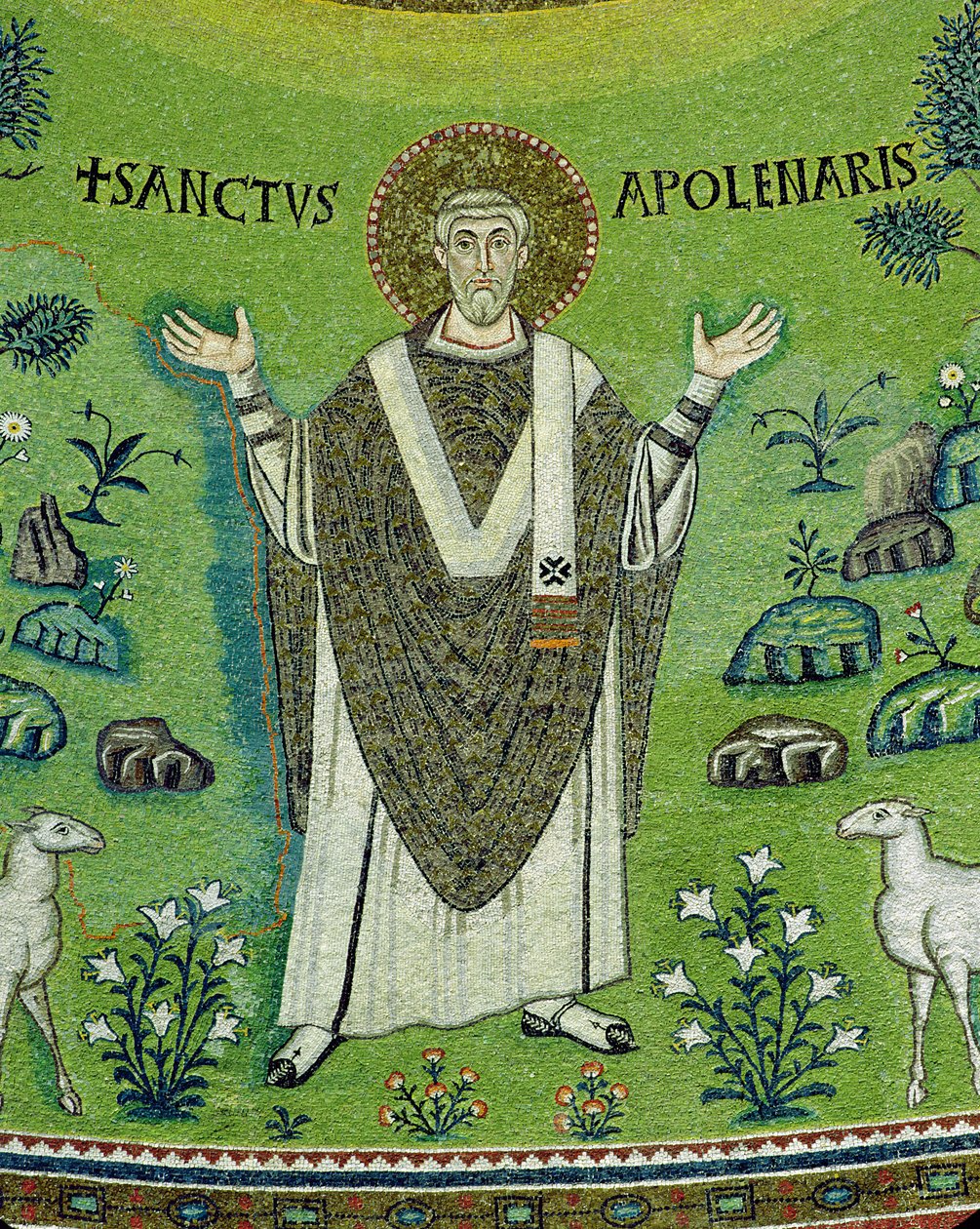 St. Apollinare (mozaik) alkotó: Byzantine School
