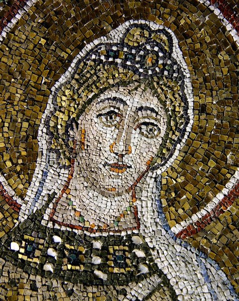 Szent Eufémia vértanú (mozaik) alkotó: Byzantine School