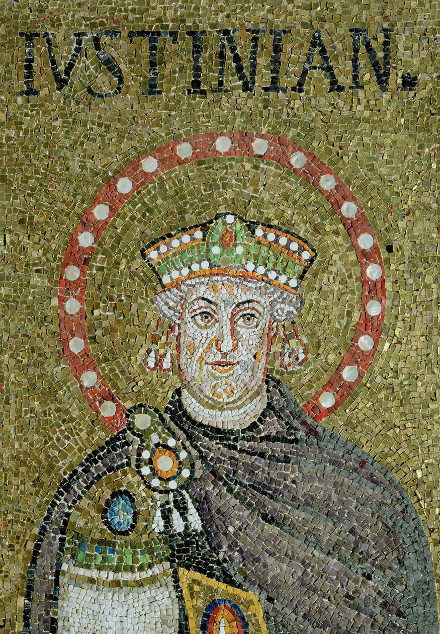 Justinianus arca (mozaik) alkotó: Byzantine School